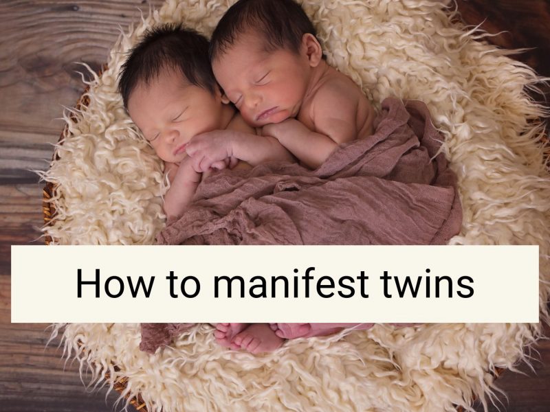 How to manifest twins